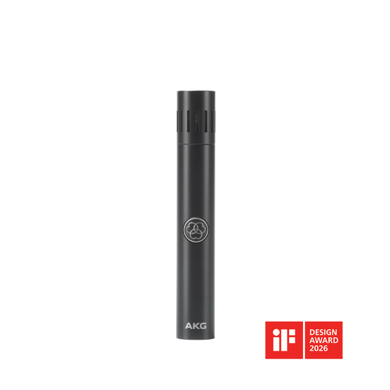 C151 - Black - Small Diaphragm Cardioid Condenser Microphone - Hero