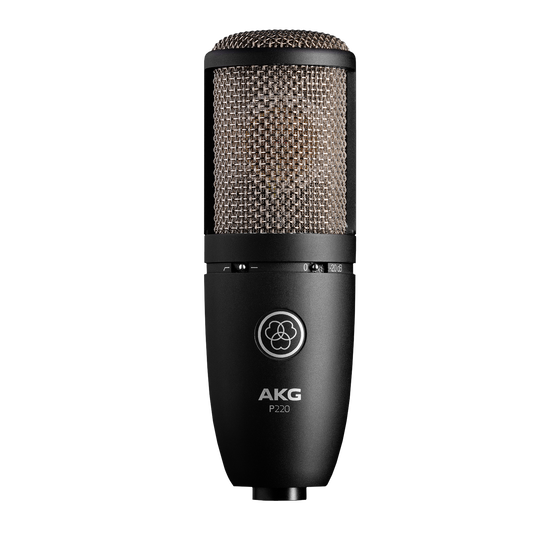 P220 - Black - High-performance large diaphragm true condenser microphone - Hero
