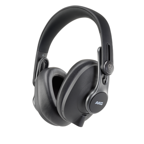 K371-BT - Black - Over-ear, closed-back, foldable studio headphones with Bluetooth - Hero