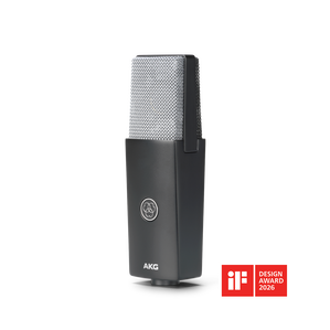 C104 - Black - Large Diaphragm Cardioid Condenser Microphone - Hero